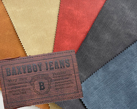 PU Leather for Jeans Label